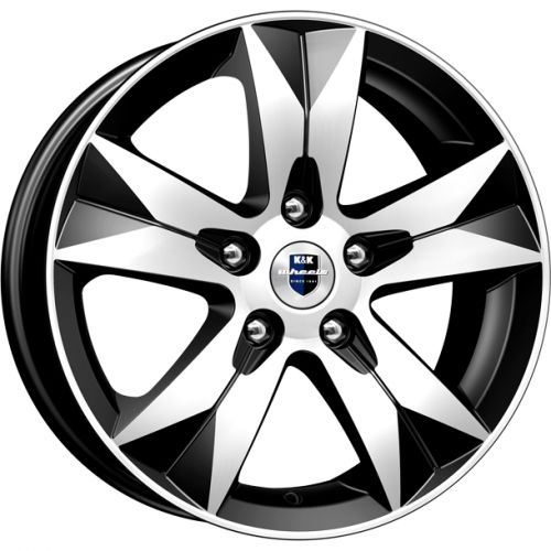 Диски K&K Crossline 6,5x16 5x114,3 ET50 dia 66,1 алмаз черный - 1