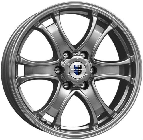 Диски K&K Балеар 7,5x18 6x139,7 ET38 dia 67,1 дарк платинум Россия - 1