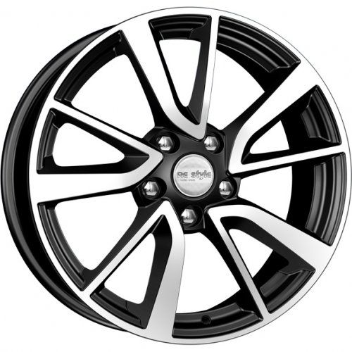 Диски Replica K&K Volkswagen (Jetta КС869) 6,5x16 5x112 ET50 dia 57,1 алмаз черный - 1