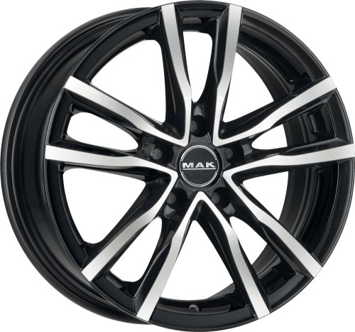 Диски MAK Milano 7x18 5x114,3 ET40 dia 76 black mirror - 1
