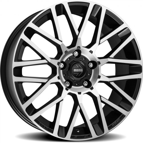 Диски MOMO Revenge SUV 9x20 5x112 ET45 dia 66,6 matt black polished - 1