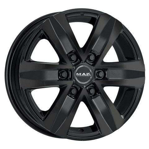 Диски MAK Stone 6 8,5x20 6x114,3 ET45 dia 66,1 gloss black - 1