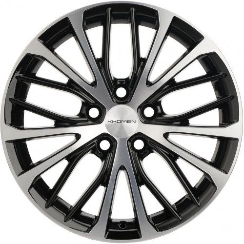 Диски Khomen Wheels KHW1705 (X-Trail) 7x17 5x114.3 ET45 dia 66.1 black-FP - 1