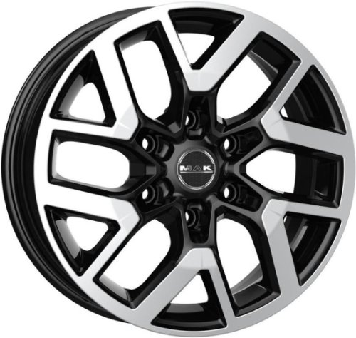 Диски MAK Gravel 7,5x17 6x139,7 ET33 dia 100,1 black mirror - 1