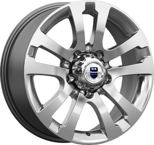 Диски K&K Сахара-Patriot 7x18 5x139,7 ET35 dia 108,5 дарк платинум - 1