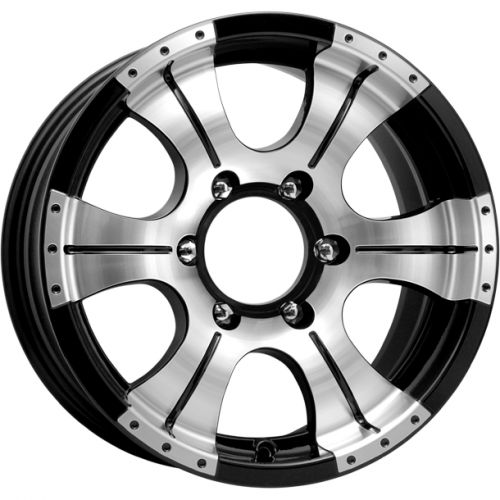 Диски K&K Байконур 8x16 5x139,7 ET20 dia 110,1 алмаз черный - 1