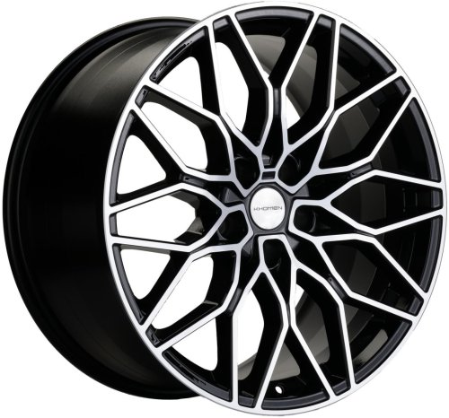 Диски Khomen Wheels KHW1813 (Dongfeng AX7) 7x18 5x108 ET43 dia 65,1 black-FP - 1