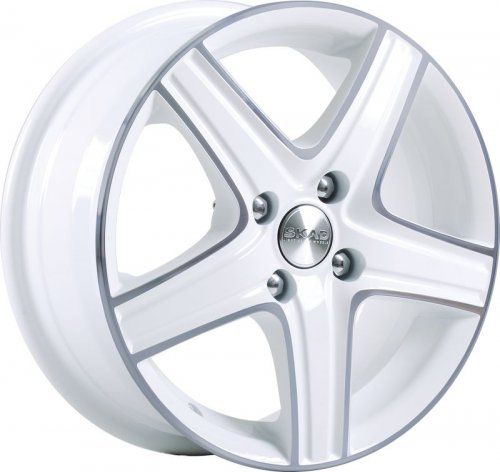 Диски Скад Магнум 5,5x14 4x100 ET38 dia 67,1 алмаз белый - 1