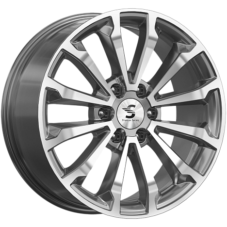 Диски K&K Premium Series КР006 TANK 500 8,5x20 6x139,7 ET33 dia 100,1 diamond gloss graphite - 1