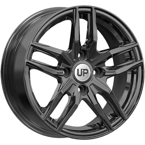 Диски Wheels UP Up125 6x15 4x100 ET30 dia 67,1 new black - 1