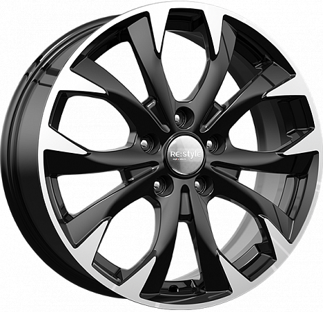 Диски Replica K&K KIA (Ceed КСr740) 7x17 5x114,3 ET53 dia 67,1 алмаз черный - 1