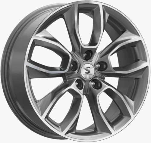 Диски K&K Premium Series КР001 (18_Kodiaq) 7x18 5x112 ET43 dia 57,1 diamond gloss graphite - 1