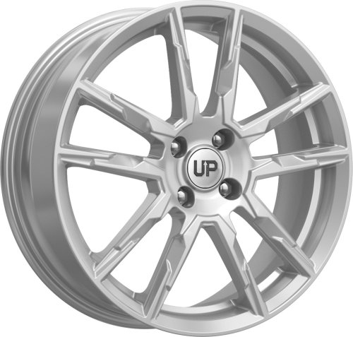 Диски Wheels UP Up107 6,5x17 4x100 ET45 dia 60,1 silver classic - 1