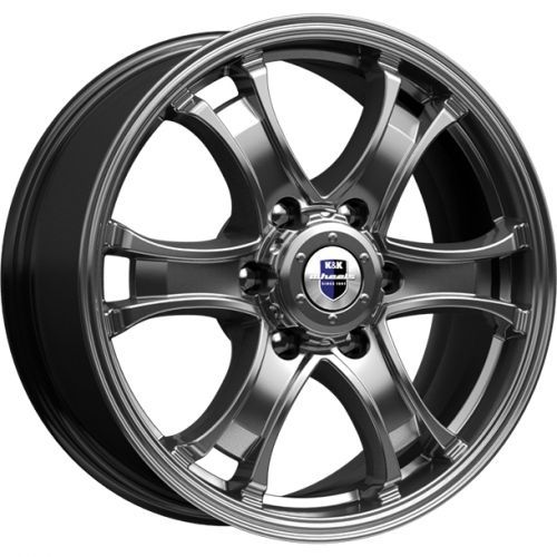 Диски K&K Балеар 7,5x18 6x139,7 ET30 dia 106,1 дарк платинум - 1