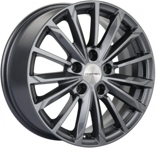 Диски Khomen Wheels KHW1611 (Focus) 6,5x16 5x108 ET50 dia 63,3 gray - 1