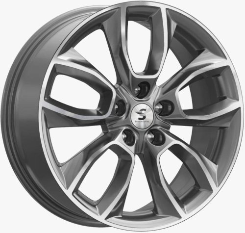 Диски K&K Premium Series КР001 (18_Qashqai) 7x18 5x114,3 ET40 dia 66,1 diamond gloss graphite Россия - 1