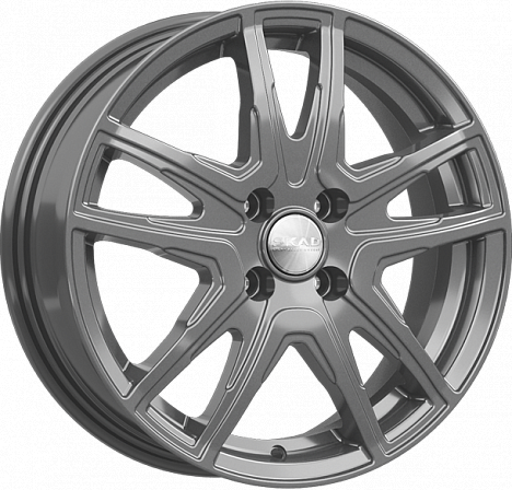 Диски Скад Сидней 6x16 4x100 ET50 dia 60,1 графит Россия - 1