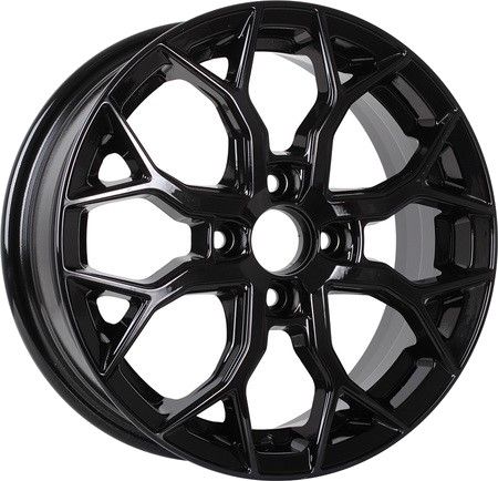 Диски TechLine Venti 1419 5,5x14 4x100 ET43 dia 67,1 BL Россия - 1