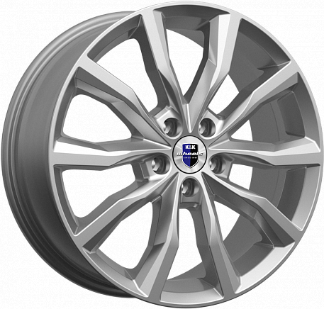 Диски K&K Портер 7,5x18 5x114,3 ET35 dia 67,1 дарк платинум Россия - 1