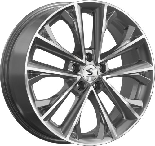 Диски Premium Replica Wheels КР012 7x18 5x114,3 ET48,5 dia 67,1 diamond gloss graphite Россия - 1