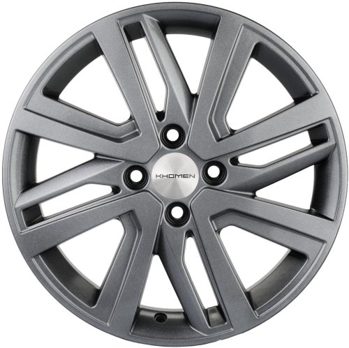 Диски Khomen Wheels KHW1609 (XRay) 6x16 4x100 ET41 dia 60,1 G-silver - 1