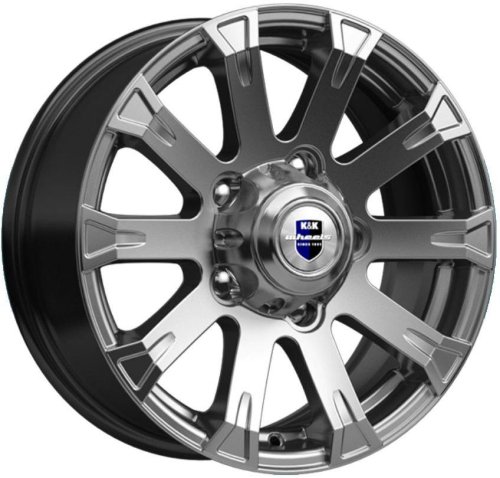 Диски K&K Байкал 7x16 5x139,7 ET35 dia 108,5 дарк платинум Россия - 1