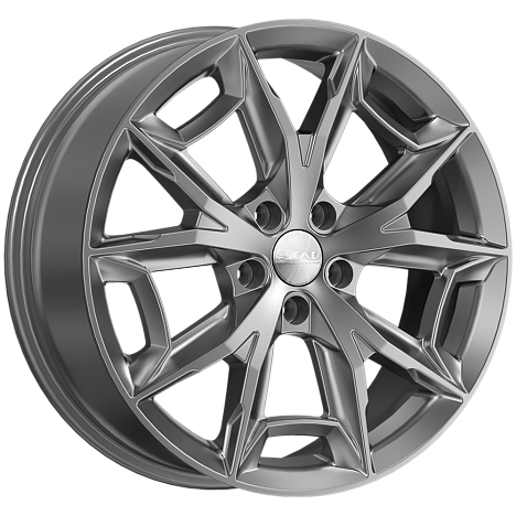 Диски СКАД Паркер 7,5x19 5x108 ET46 dia 65,1 графит - 1
