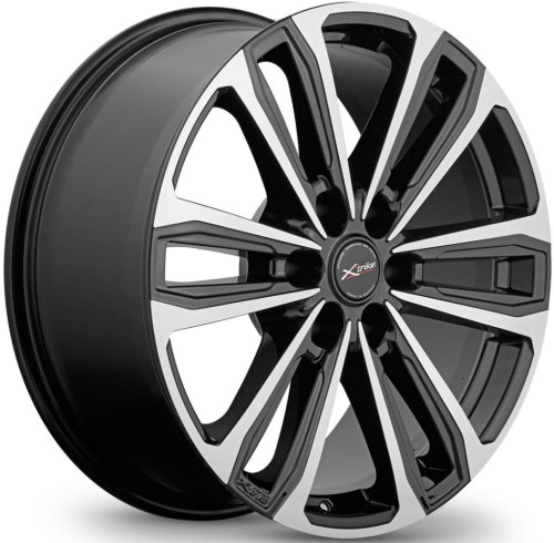 Диски X trike X-142 8,5x20 6x139,7 ET40 dia 95,1 BK/FP - 1