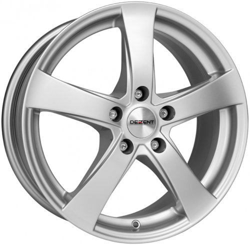 Диски Dezent RE 8x18 5x112 ET48 dia 70,1 silver - 1