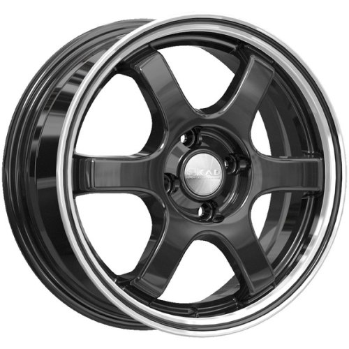 Диски Скад Киото 6x15 5x100 ET38 dia 57,1 алмаз-антрацит Россия - 1