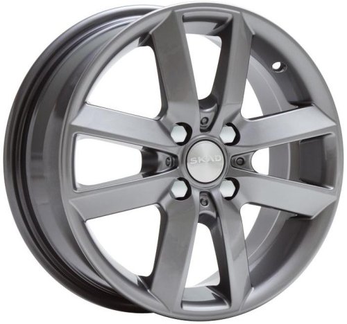 Диски Скад Самурай 6x15 4x100 ET45 dia 60,1 графит - 1