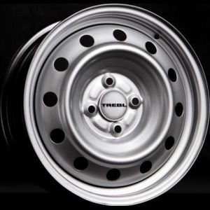 TREBL 52A49A 5x13 4x100 ET49 dia 56,6 silver TREBL 52A49A 5x13 4x100 ET49 dia 56,6 silver