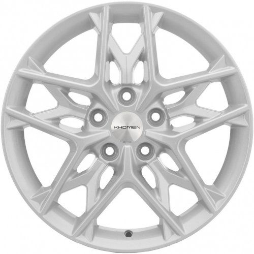 Диски Khomen Wheels KHW1709 (Optima) 7x17 5x114,3 ET50 dia 67,1 F-silver Россия - 1