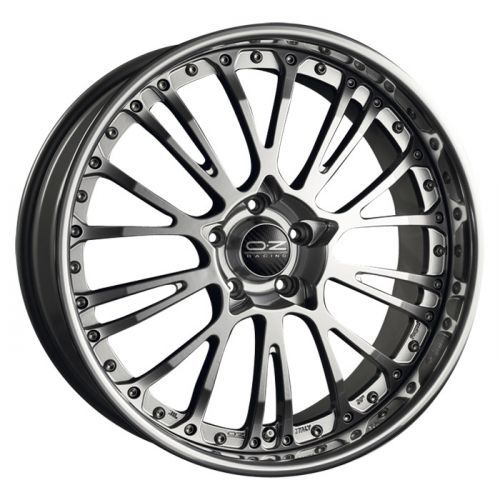 Диски OZ Racing Botticelli 8x17 5x120 ET40 dia 79 crystal titanium - 1