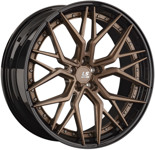 Диски LS Forged FG35 10x22 5x112 ET18 dia 66,6 BZ/BK - 1