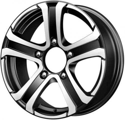 Диски iFree Хафпайп 6x16 5x139,7 ET40 dia 98,5 блэк джек - 1