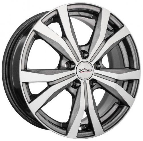 Диски X trike X-119 6,5x16 5x100 ET38 dia 67,1 HSB/FP Россия - 1