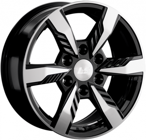 Диски LS wheels 1301 7,5x17 6x139,7 ET36 dia 100,1 BKF - 1