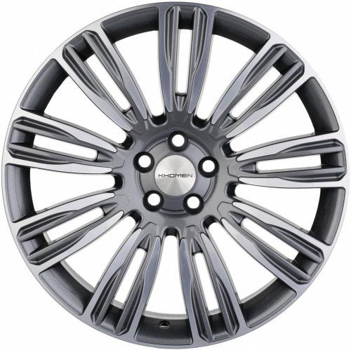 Диски Khomen Wheels KHW2004 (Velar) 8,5x20 5x108 ET45 dia 63,3 gray-FP - 1