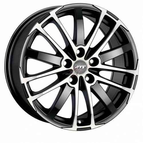 Диски ATS X-treme 8x18 5x120 ET35 dia 72,6 racing black front polished - 1