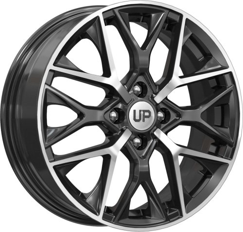 Диски Wheels UP Up101 6x16 4x100 ET37 dia 60,1 new diamond - 1