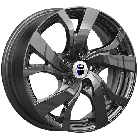 Диски K&K Палермо 6x15 5x114,3 ET39 dia 67,1 кварц - 1
