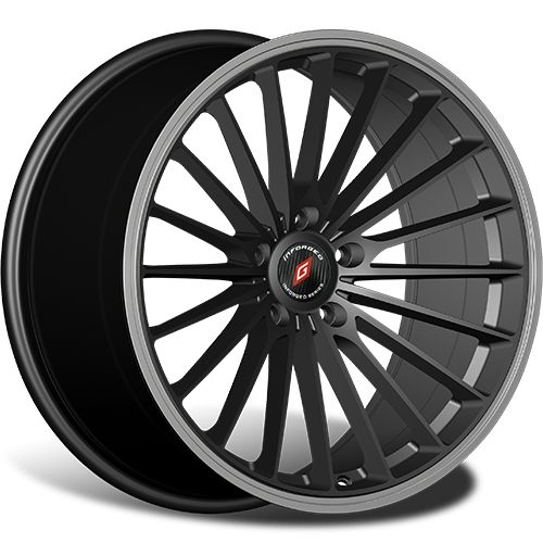 Диски Inforged IFG36 8,5x20 5x108 ET45 dia 63,3 black machined lip - 1