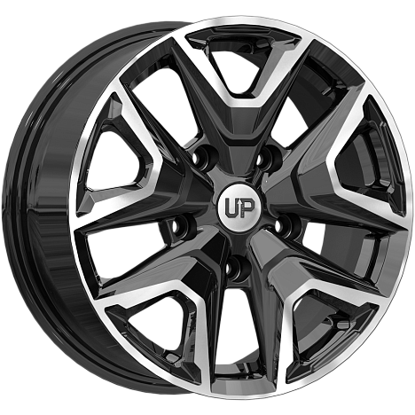 Диски Wheels UP Up119 6,5x16 5x139,7 ET40 dia 98 new diamond - 1
