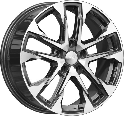 Диски Скад Атакор 7x17 5x108 ET42 dia 65,1 алмаз Россия - 1