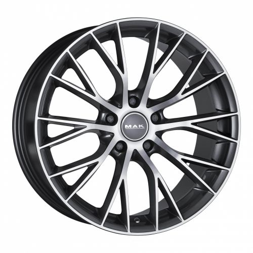 Диски MAK Munchen 8,5x20 5x108 ET42 dia 63,3 gun metallic mirror - 1