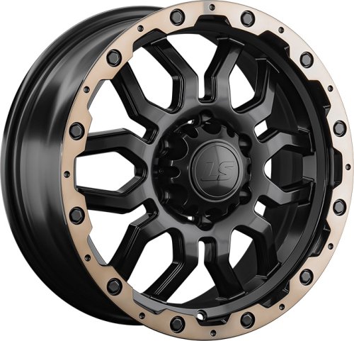 Диски LS wheels 1285 7,5x17 6x139,7 ET38 dia 67,1 BKS+BZSL - 1