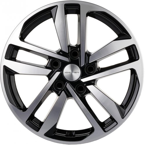Диски Khomen Wheels KHW1612 (Toyota/Suzuki) 6,5x16 5x114,3 ET45 dia 60,1 black-FP - 1