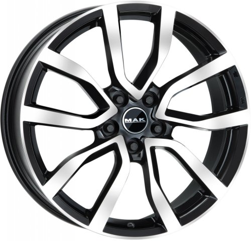 Диски MAK Midlands 9,5x21 5x112 ET25 dia 66,45 black mirror - 1