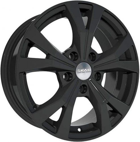 Диски Скад Нагано 6,5x16 5x114,3 ET45 dia 67,1 черный бархат - 1